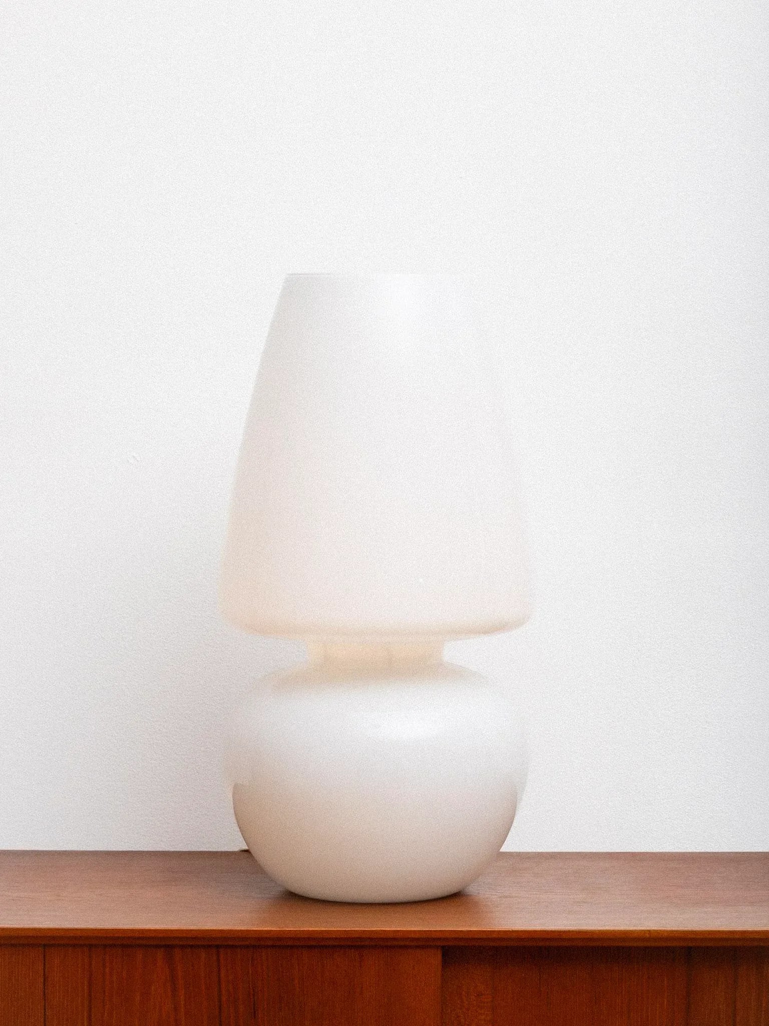Large Italian Glass Table Lamp by VeArt - 3
