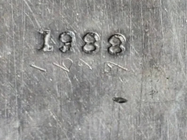 19th Century Redlich & Co Sterling Silver Tray - 10