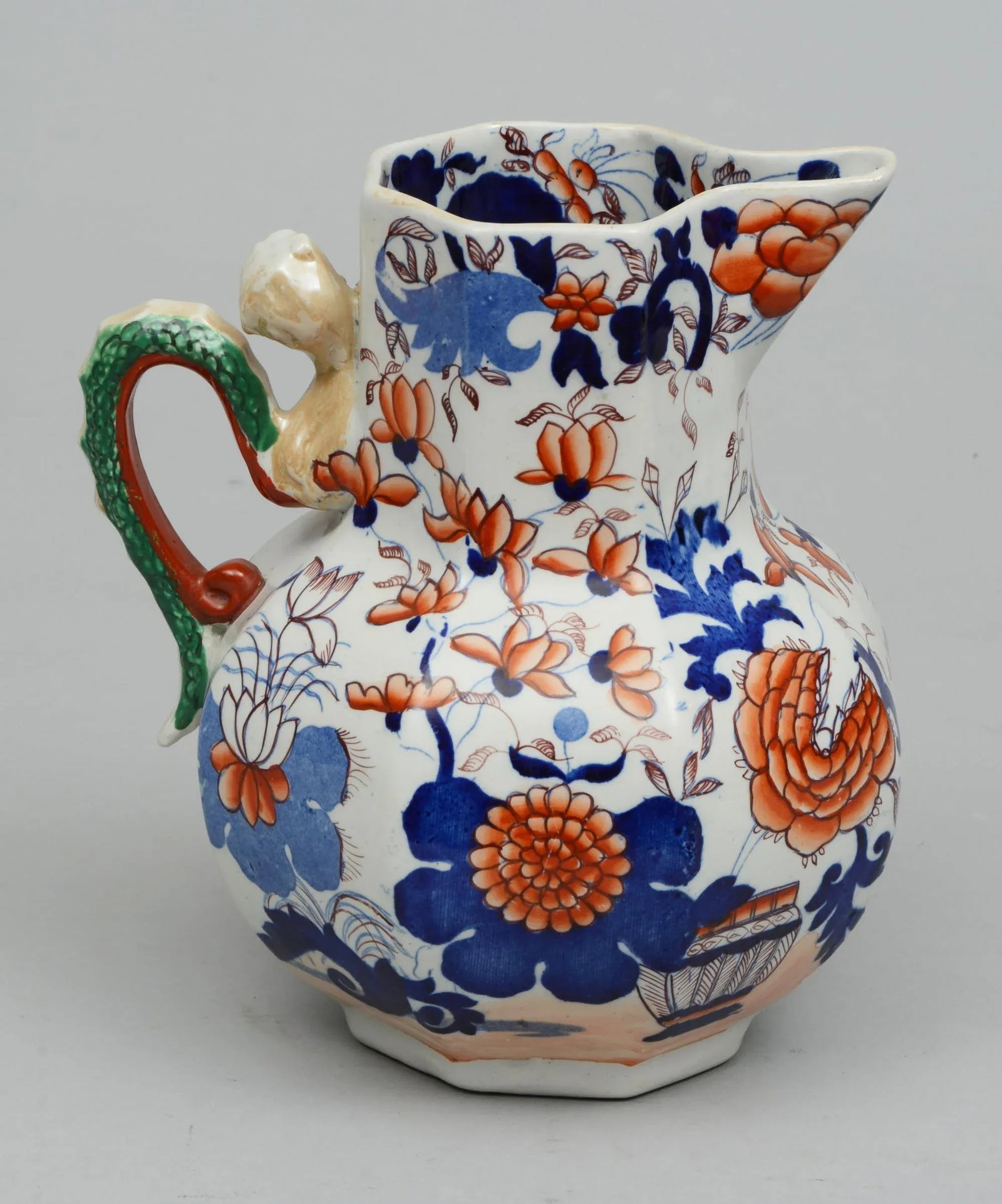 Mason's Style Hydra Ironstone Jug - 2