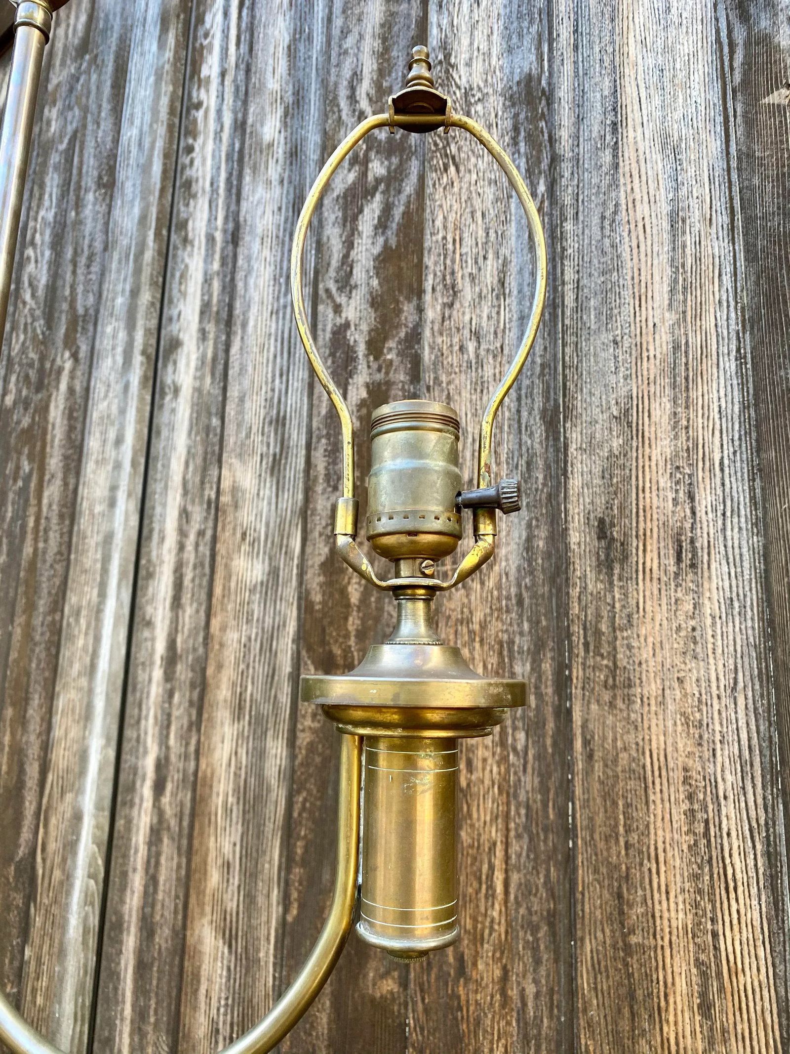 Mid-Century Brass Floor Lamp - 5