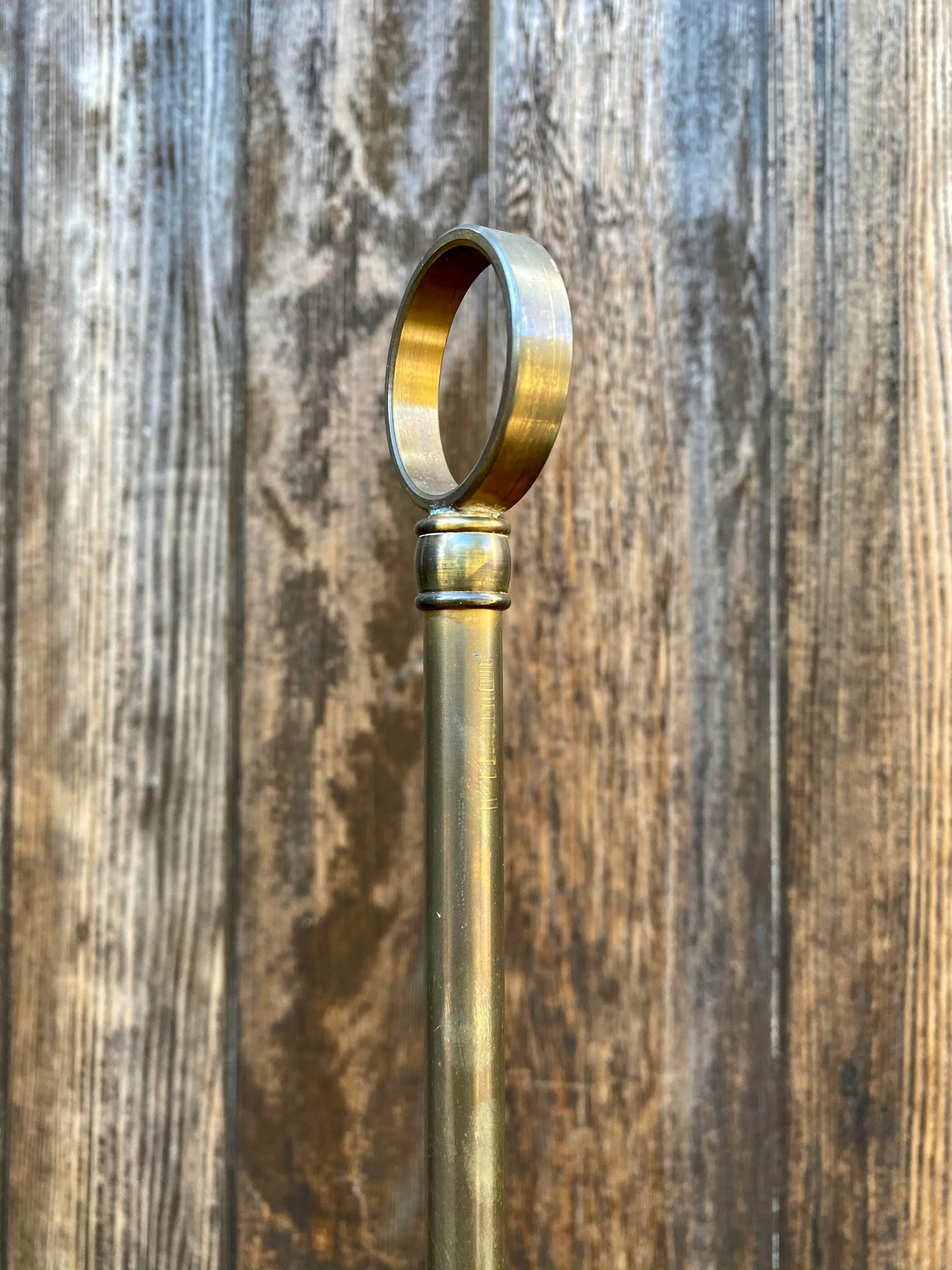 Mid-Century Brass Floor Lamp - 8