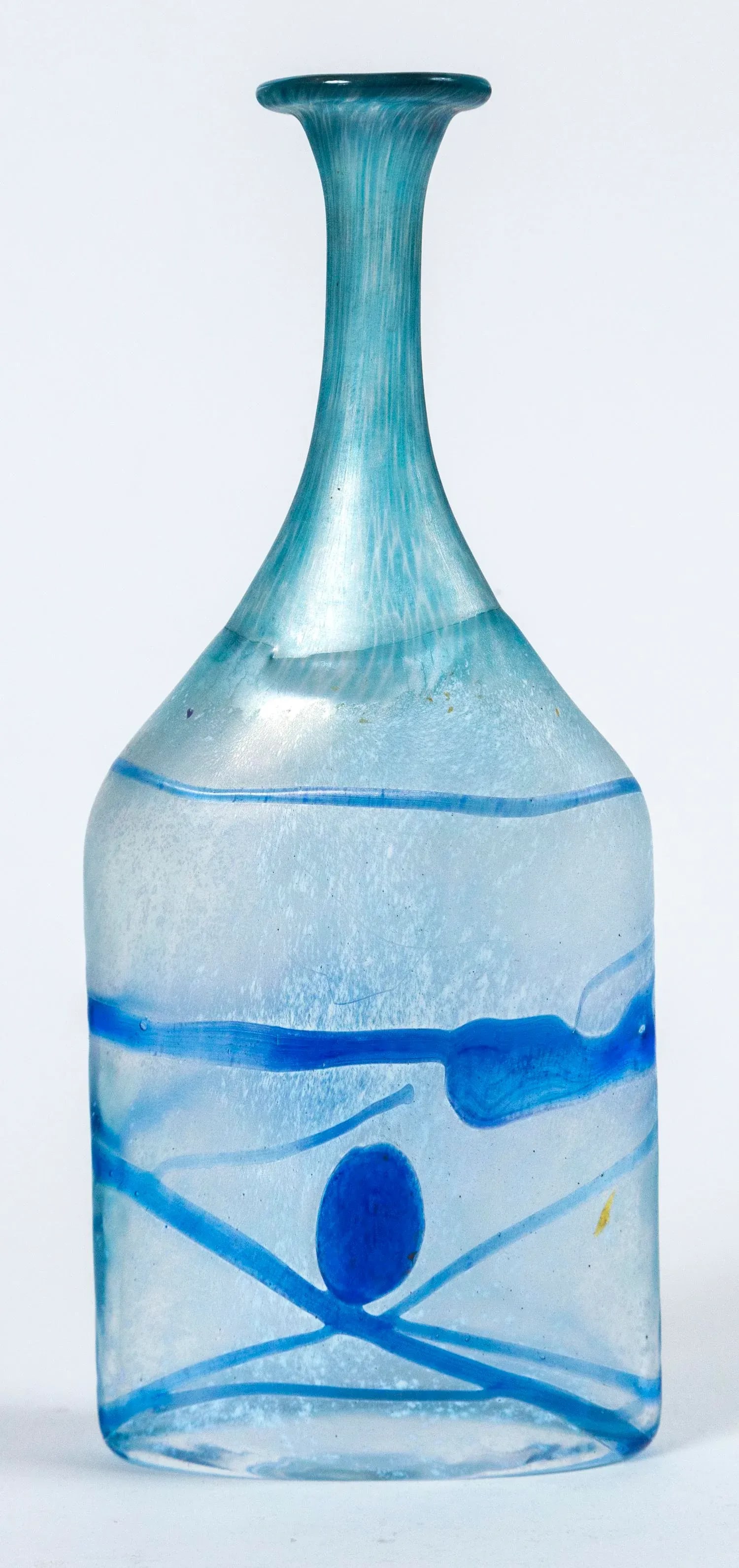 Circa 1970 Art Glass Vase, Bertil Vallien, Kosta Boda, Sweden - 3