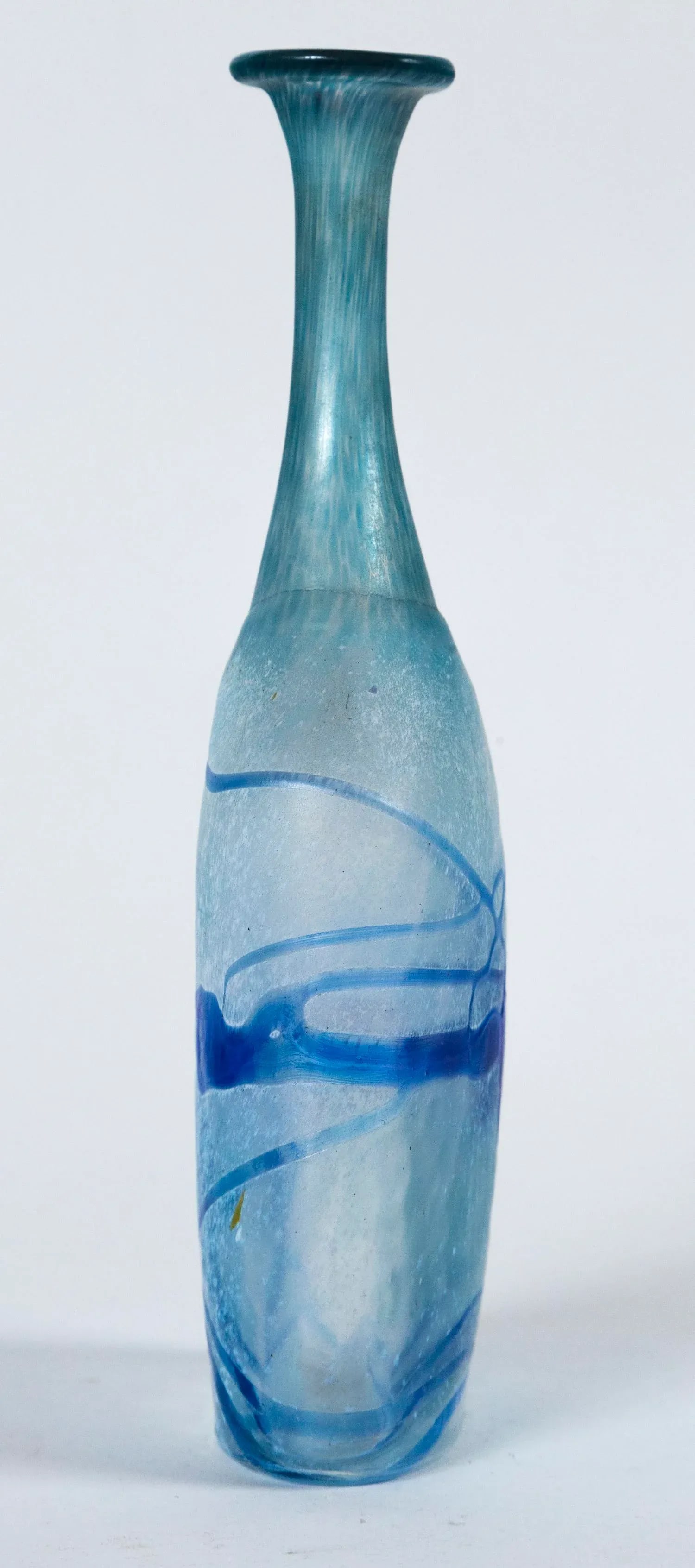 Circa 1970 Art Glass Vase, Bertil Vallien, Kosta Boda, Sweden - 4