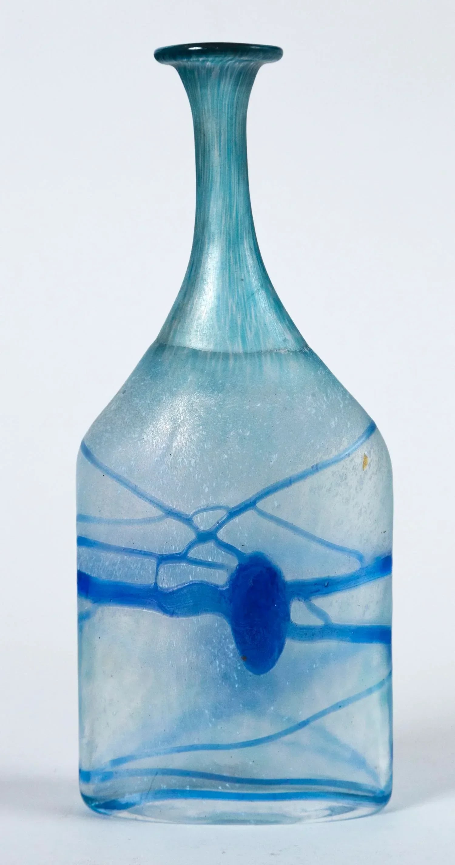 Circa 1970 Art Glass Vase, Bertil Vallien, Kosta Boda, Sweden - 9
