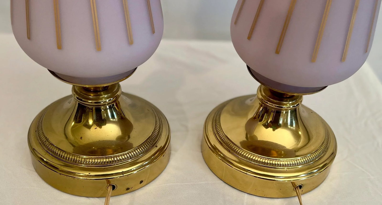 1960s Mid-Century Modern Atomic Table Lamps - A Pair - 5
