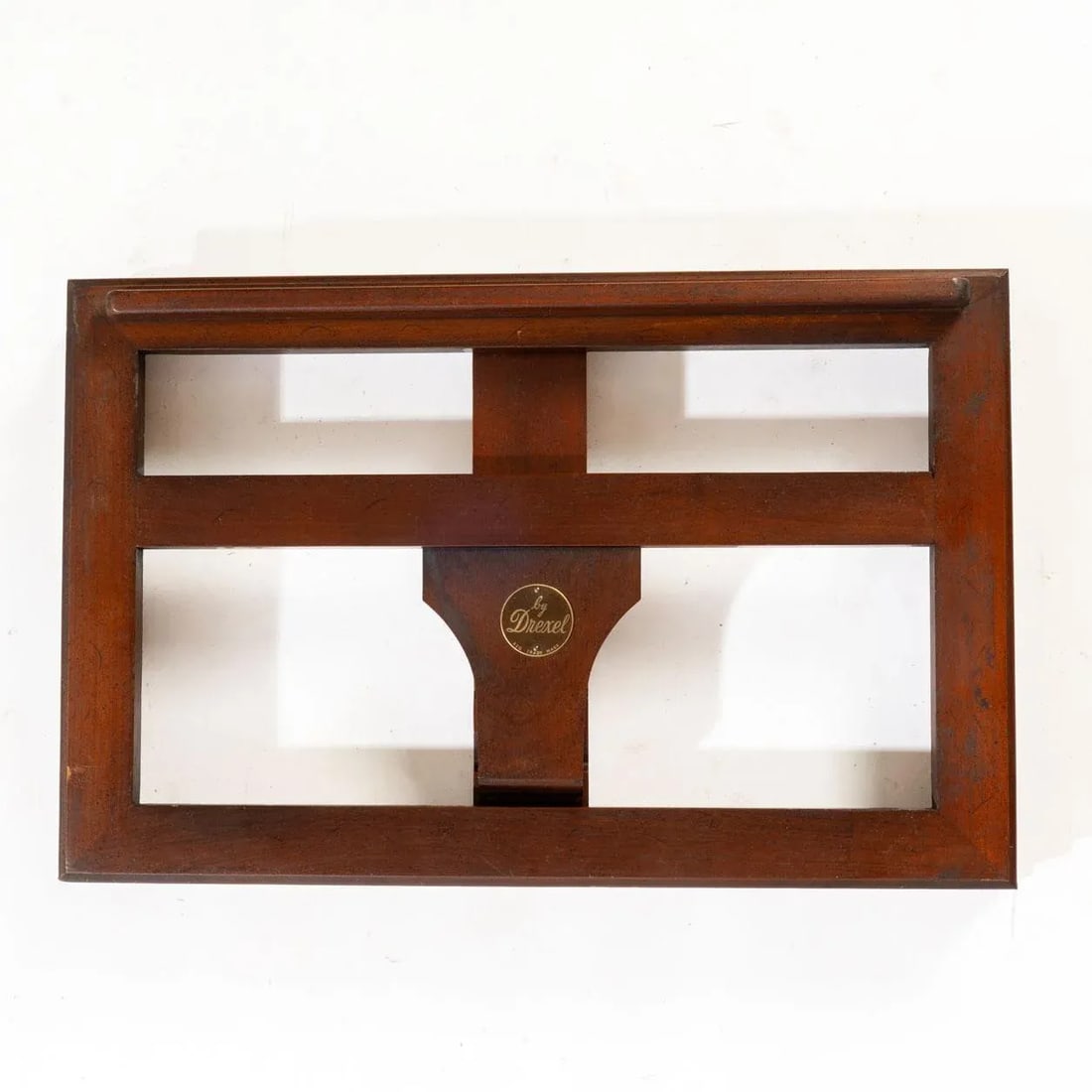 Vintage Drexel Mahogany Table Top Book Stand - 2