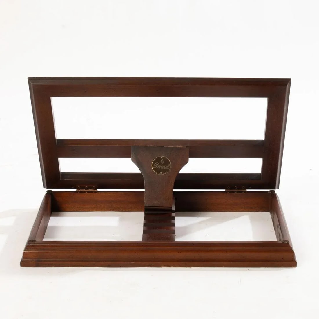 Vintage Drexel Mahogany Table Top Book Stand - 5