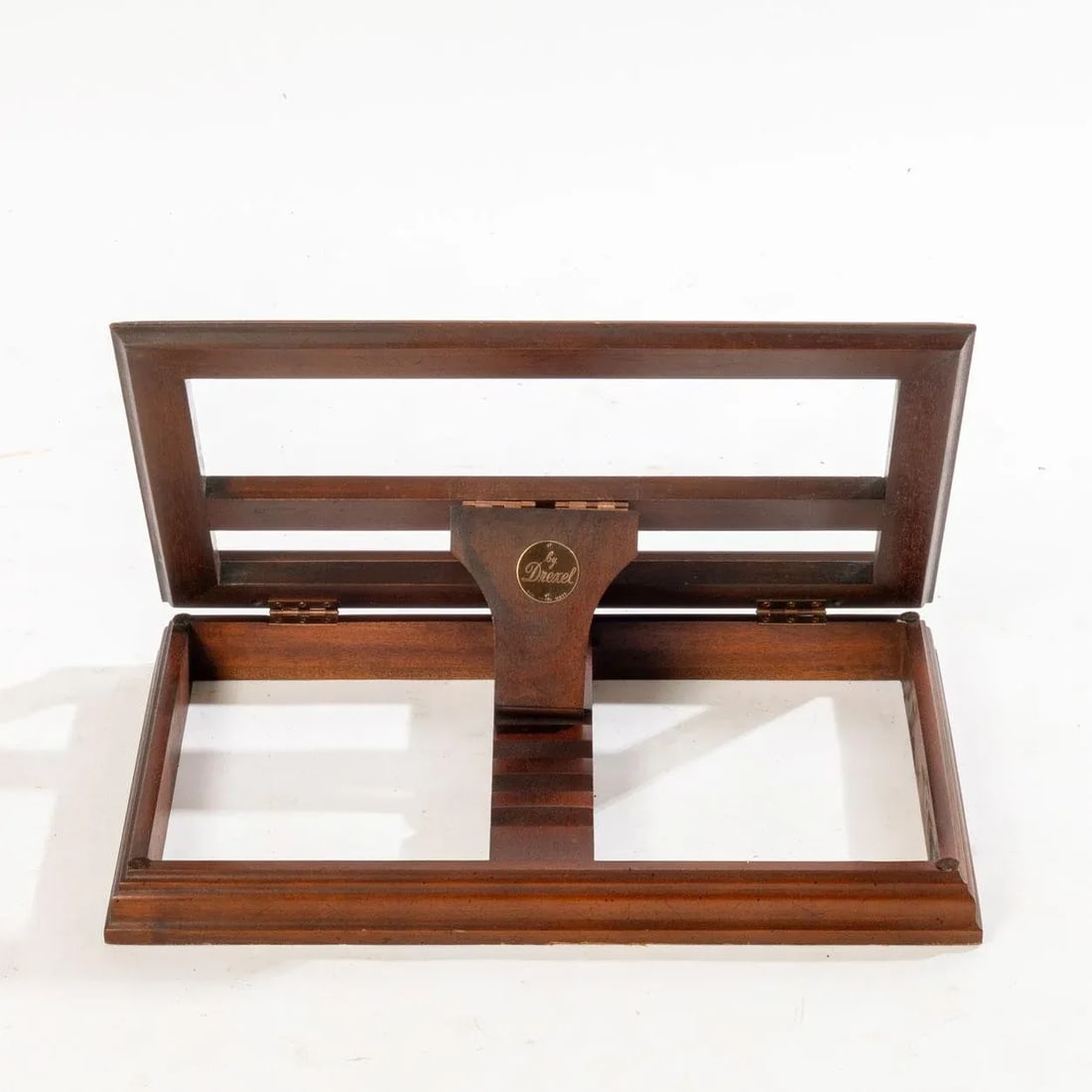 Vintage Drexel Mahogany Table Top Book Stand - 6