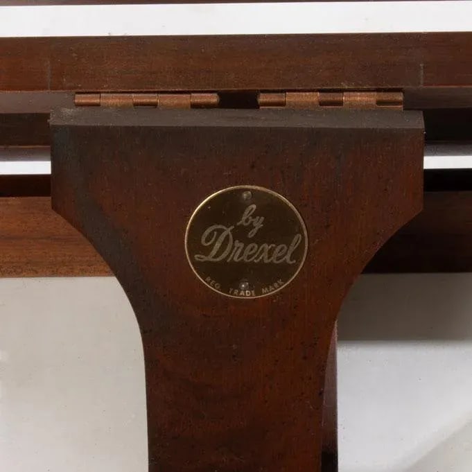 Vintage Drexel Mahogany Table Top Book Stand - 7