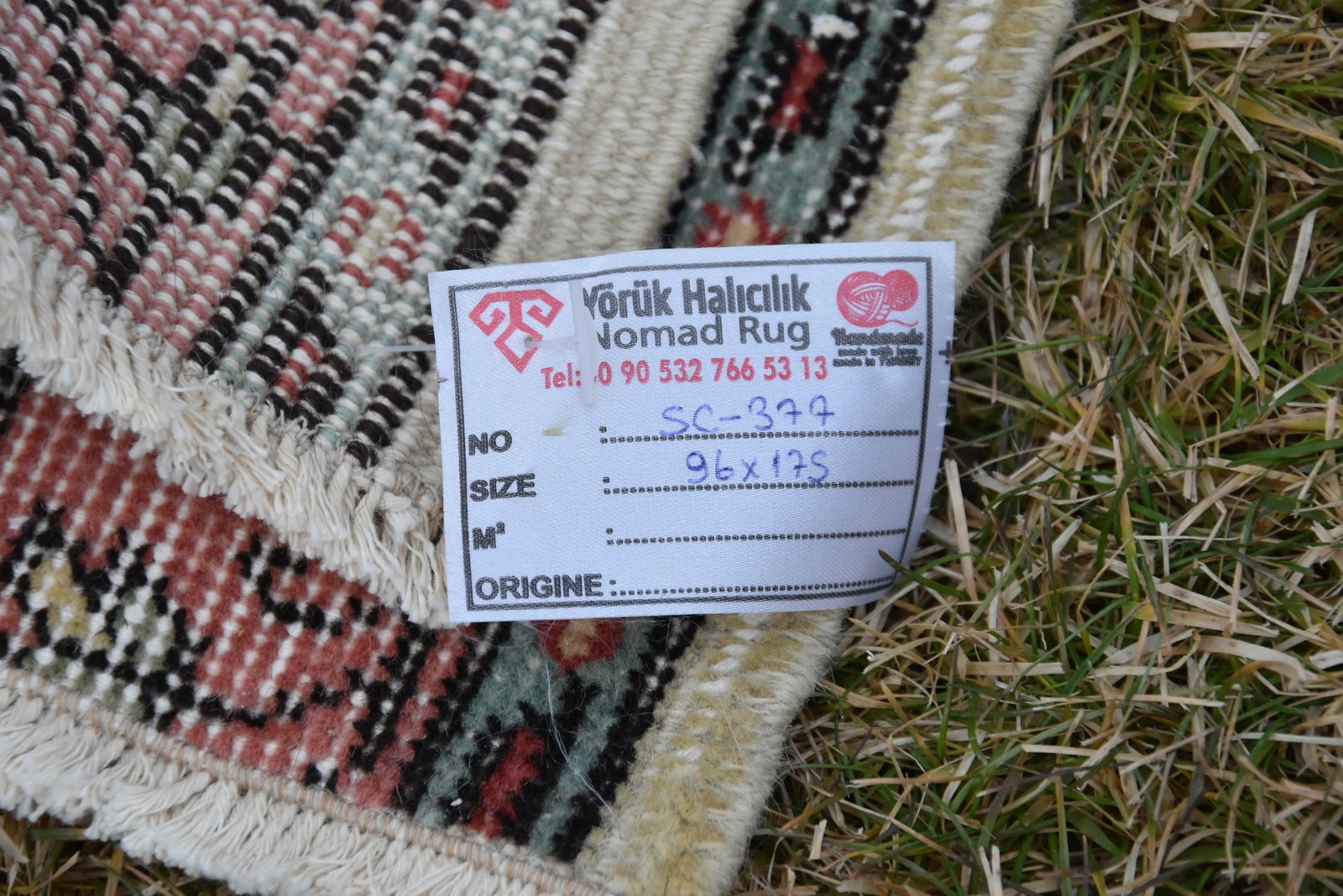 1980s Turkish Beige Floral Oushak Rug - 12