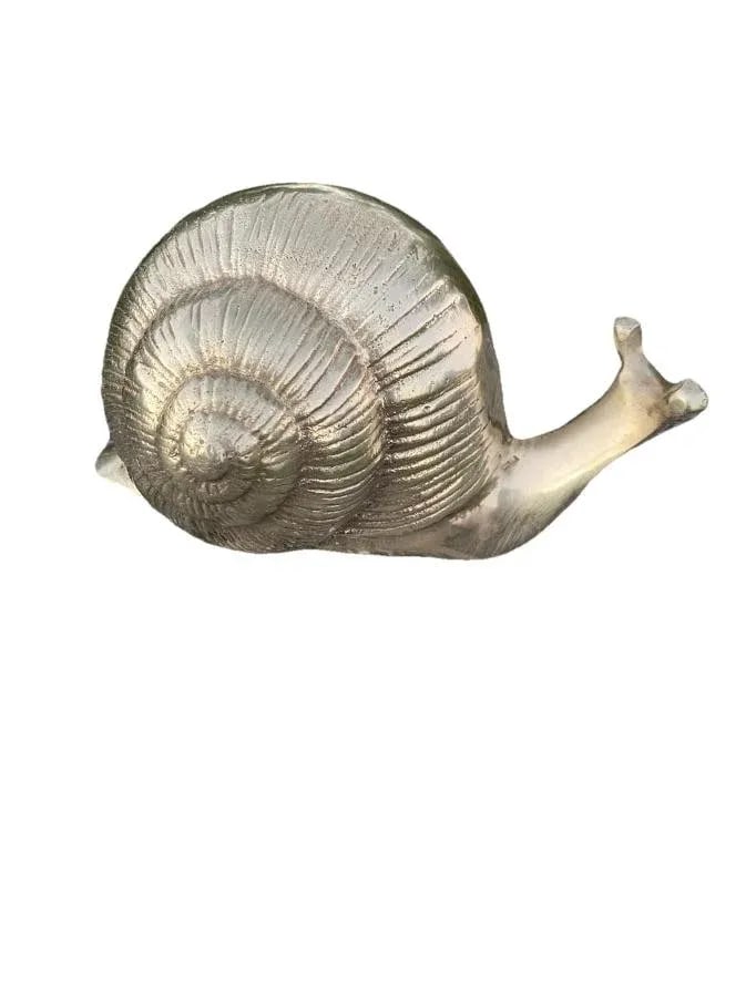 Vintage Brass Snail - 2