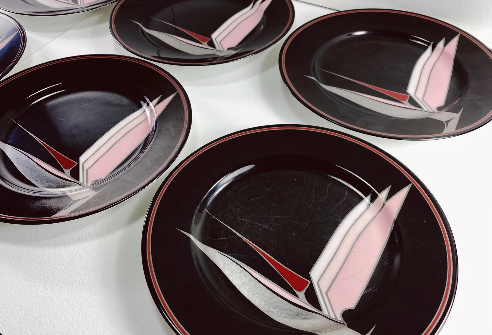 1980s 'Oiseau De Paradis' Plates by Fitz & Floyd - Set of 8 - 6