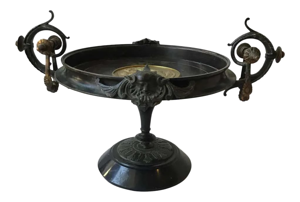 Large 1870s Bronze Classical Tazza (1 of 13)