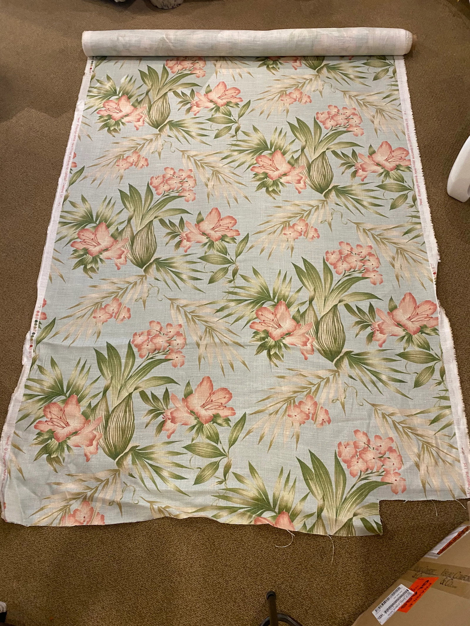 Carleton V Tropical Floral Fabric - 8+ Yard - 3