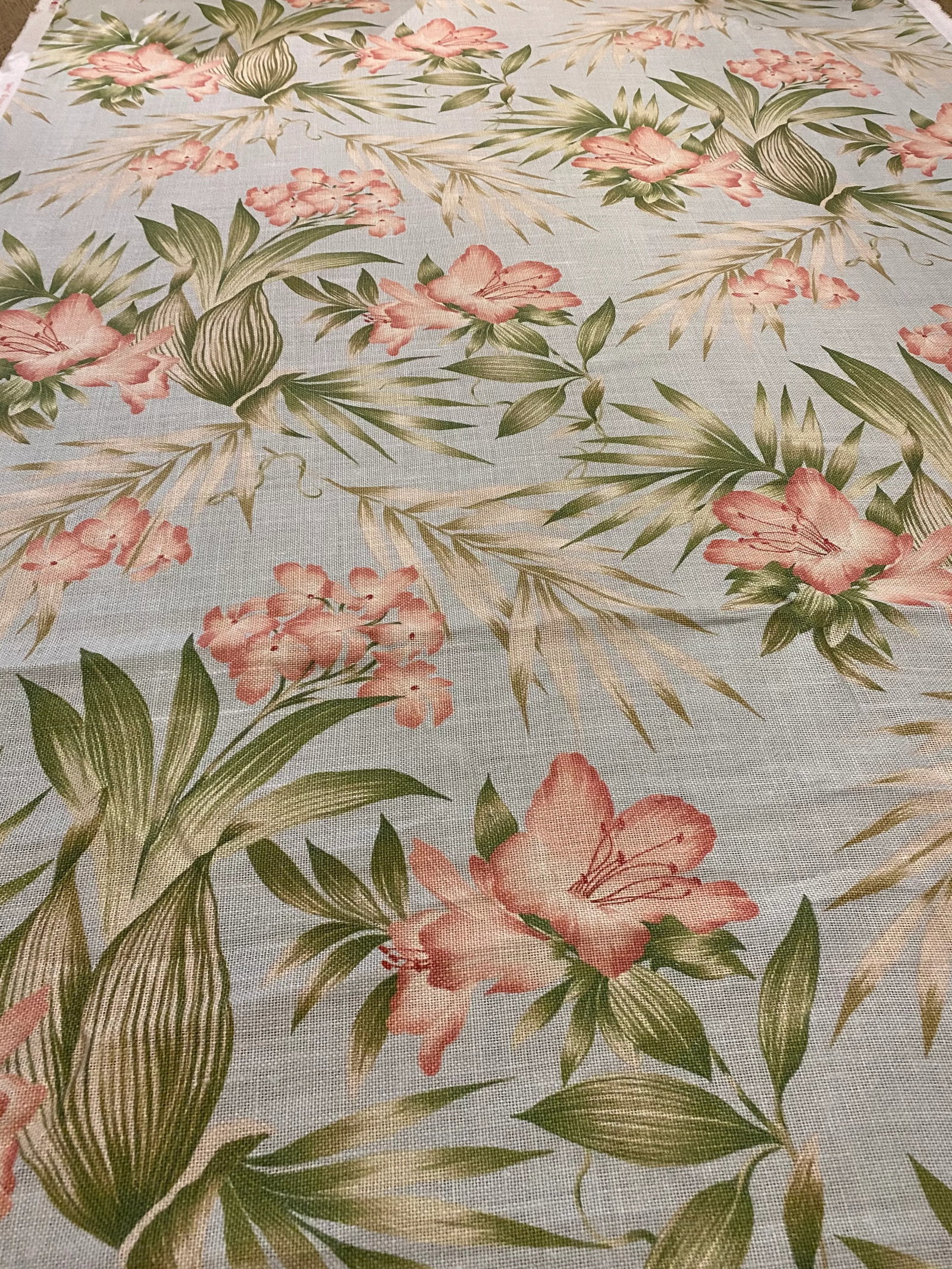 Carleton V Tropical Floral Fabric - 8+ Yard - 4
