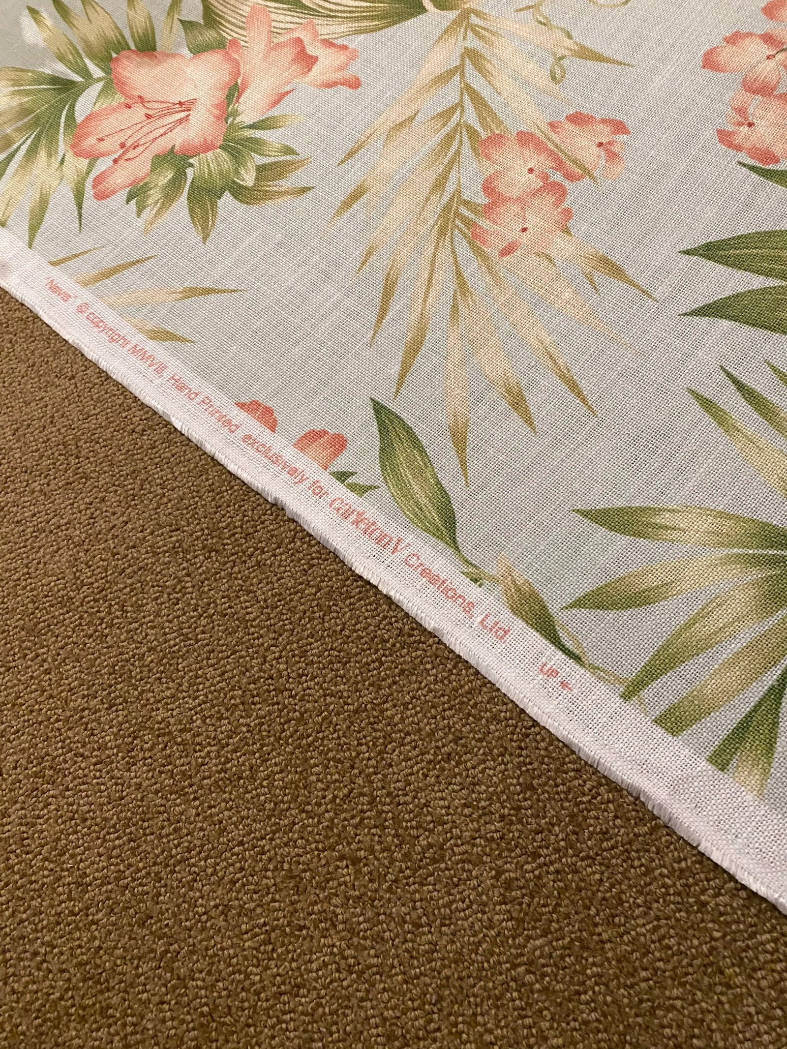 Carleton V Tropical Floral Fabric - 8+ Yard - 6