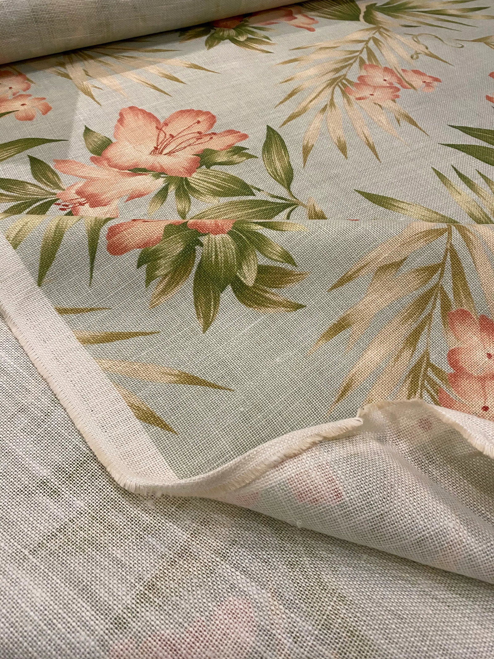 Carleton V Tropical Floral Fabric - 8+ Yard - 7