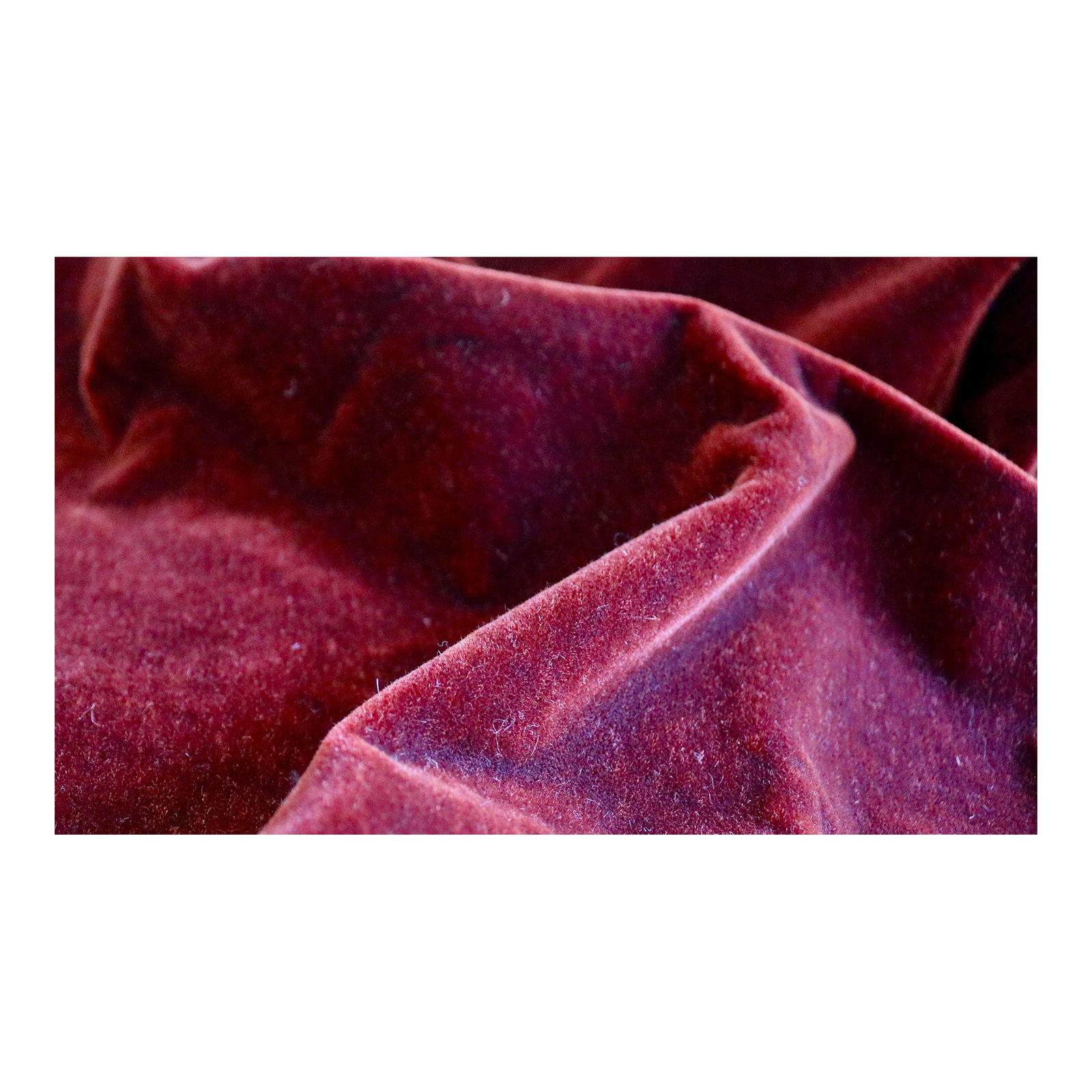Lee Jofa Mohair Velvet Burgundy Wine (1 of 3)