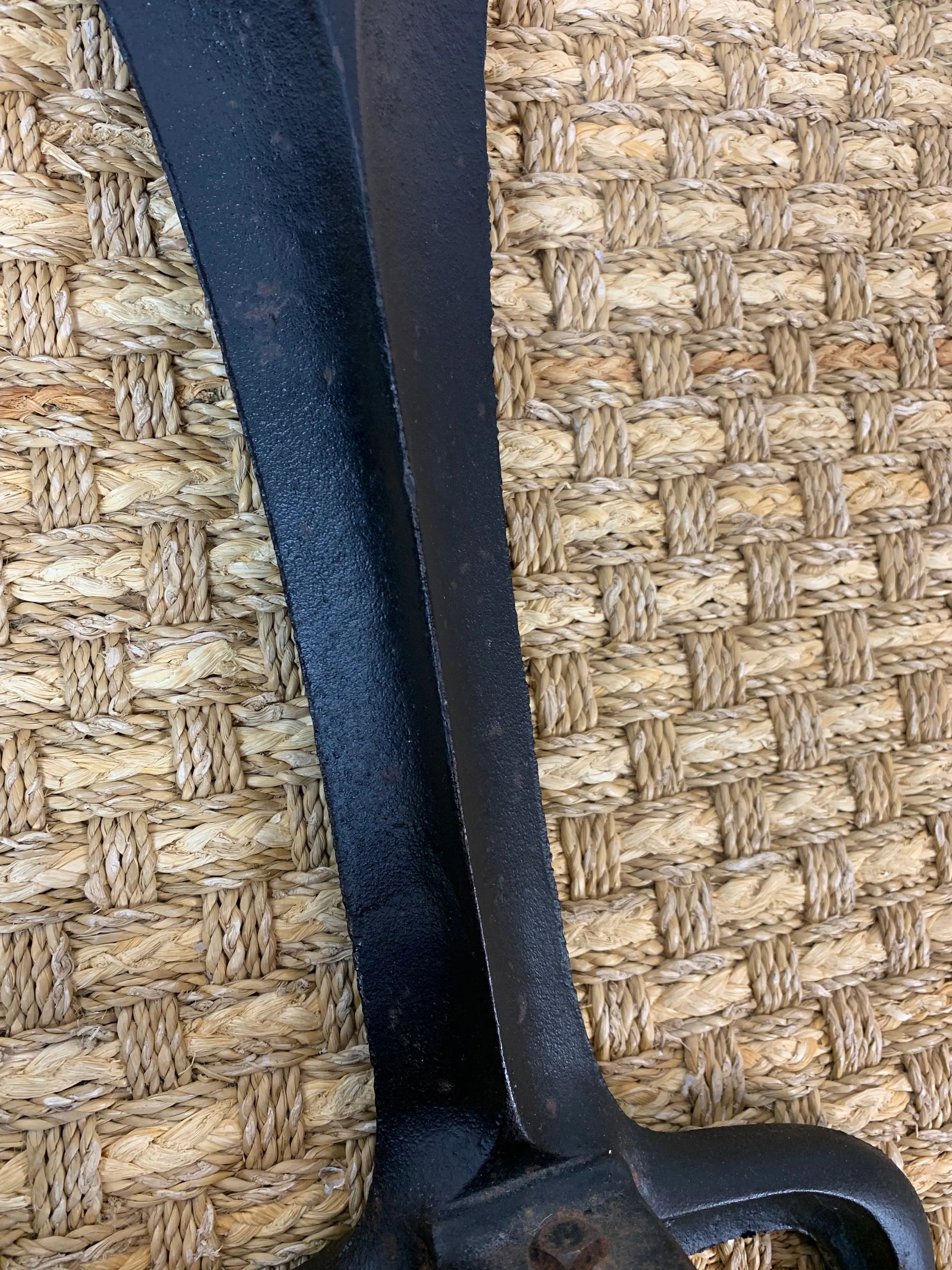 MId-Century Donald Deskey Iron and Brass Andirons - A Pair - 11