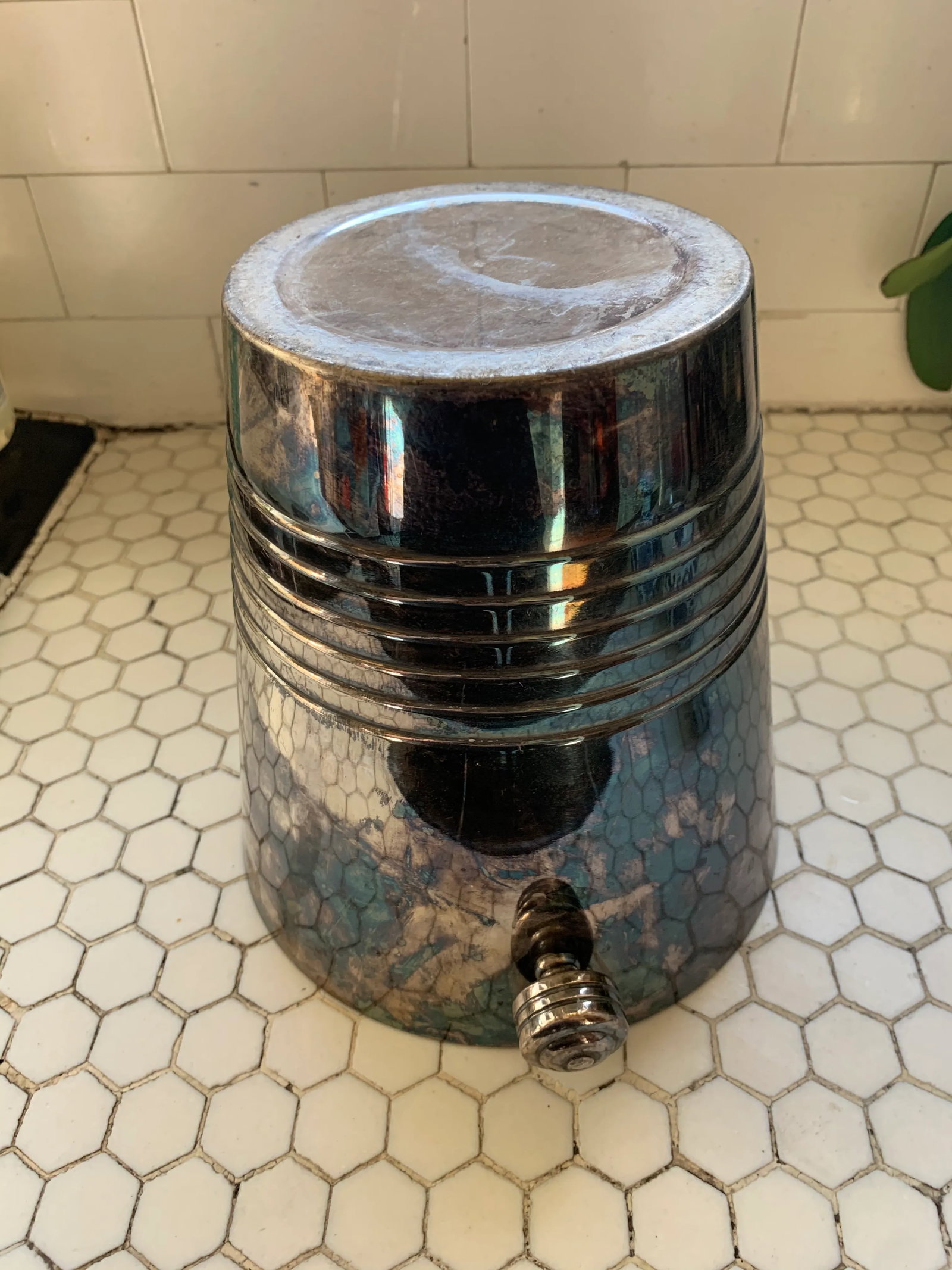 French Silver-Plate Champagne Bucket - 10