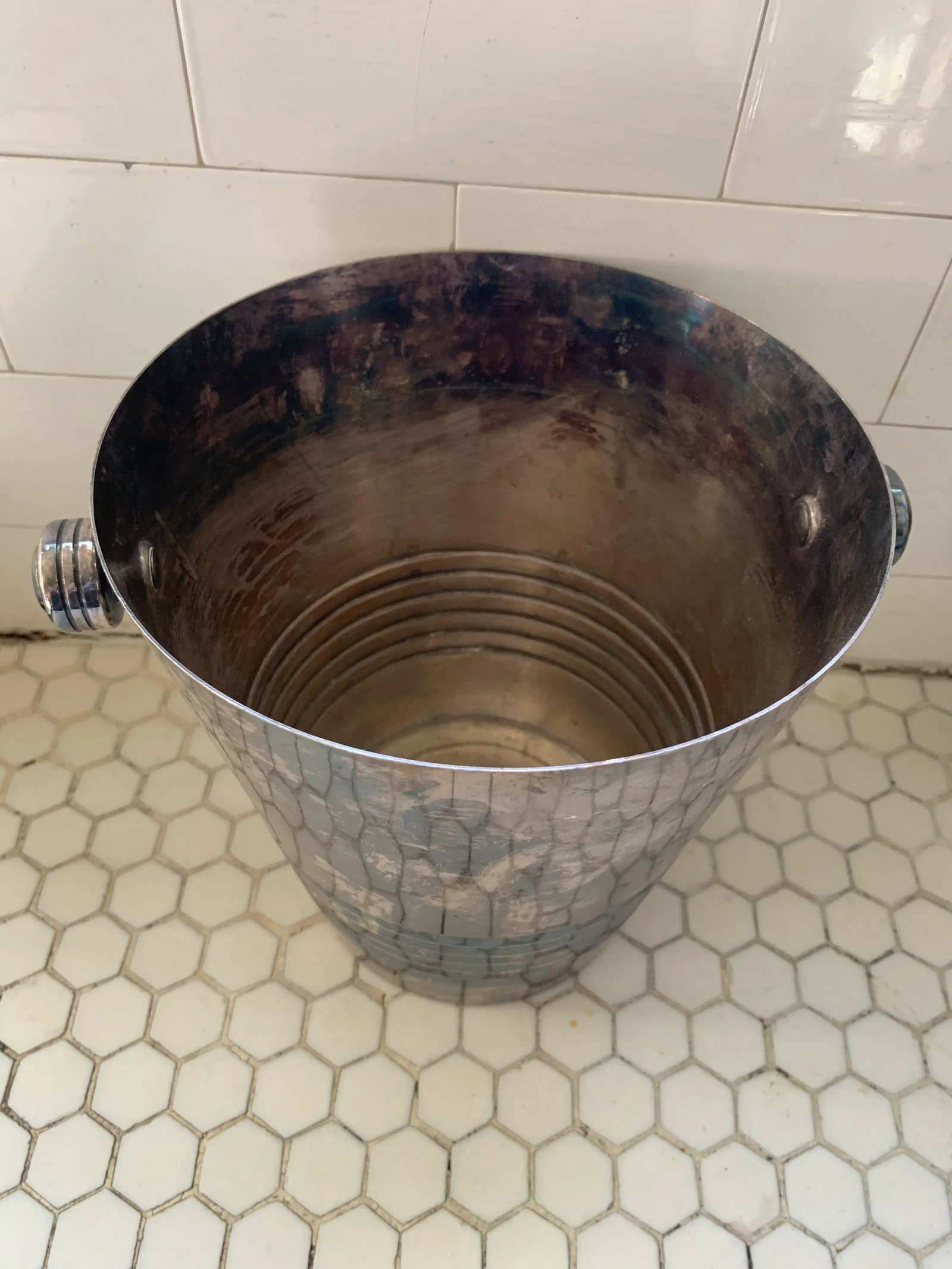 French Silver-Plate Champagne Bucket - 3