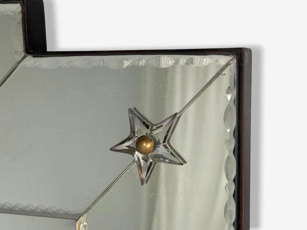 Art Deco Style, Antique and Beveled Glass, Venetian Wall Mirrors, 21st C. - 5