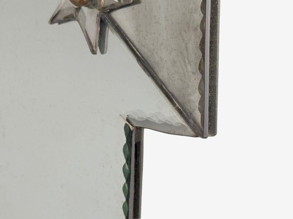 Art Deco Style, Antique and Beveled Glass, Venetian Wall Mirrors, 21st C. - 6