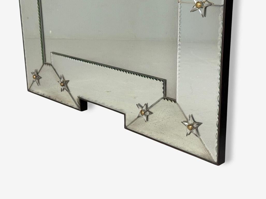 Art Deco Style, Antique and Beveled Glass, Venetian Wall Mirrors, 21st C. - 7