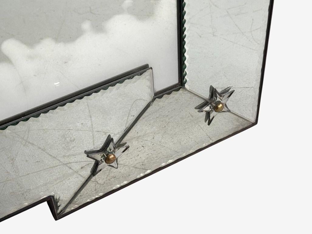 Art Deco Style, Antique and Beveled Glass, Venetian Wall Mirrors, 21st C. - 8