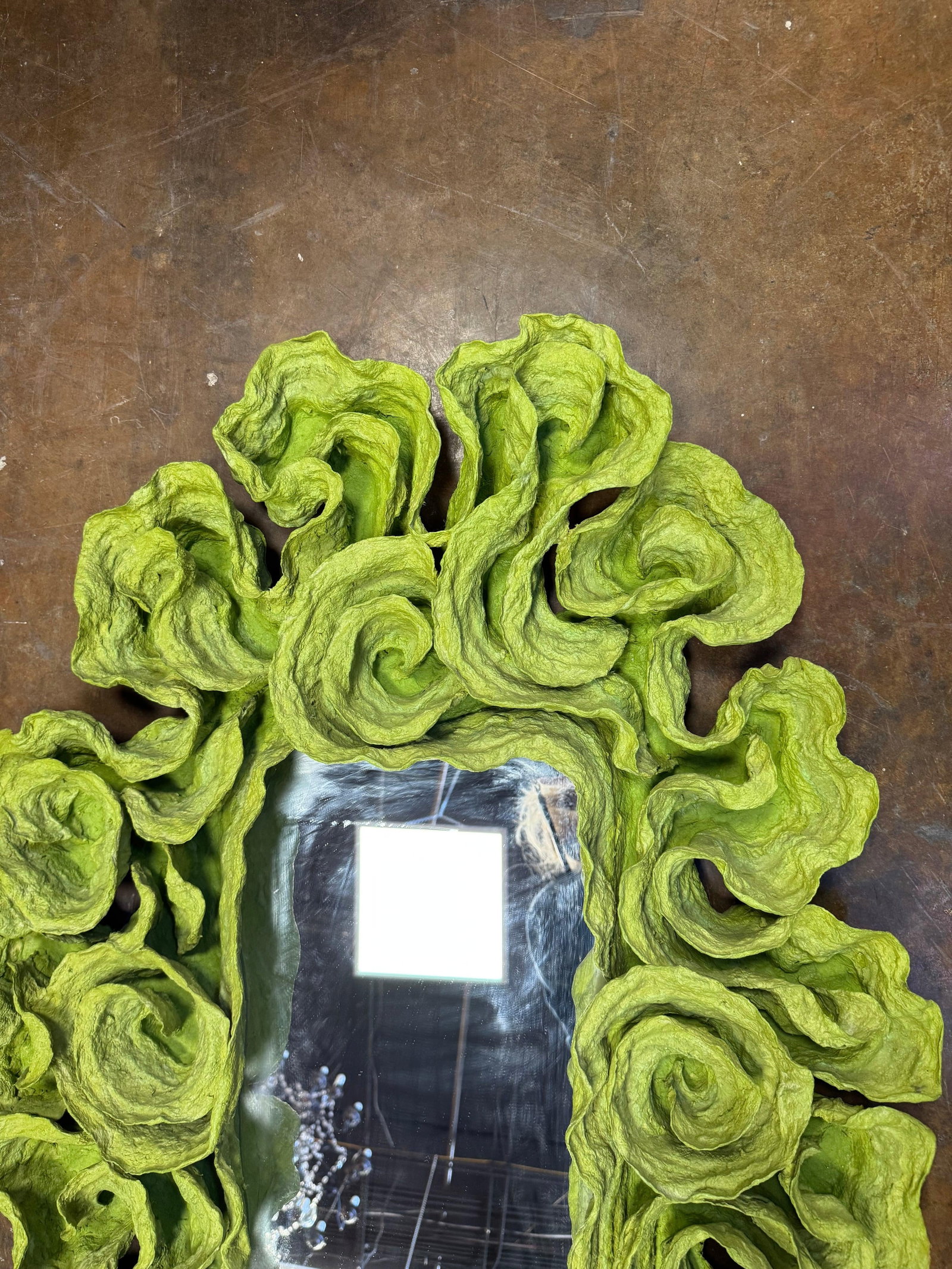 Italian Paper Mache Mirror - 3