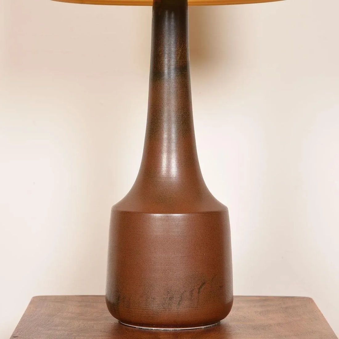 Mid Century Modern Pottery Table Lamp by Bostlund - 4