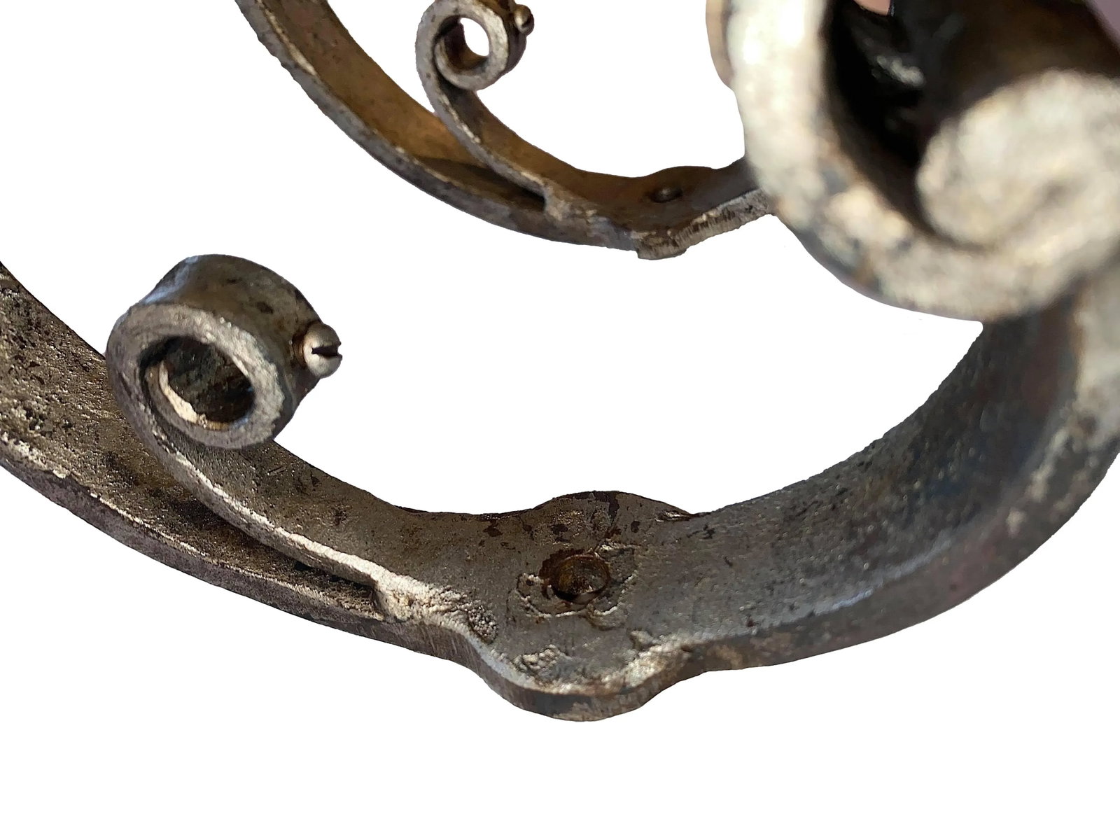 1930s Curtain Rod Brackets - Set of 3 - 5