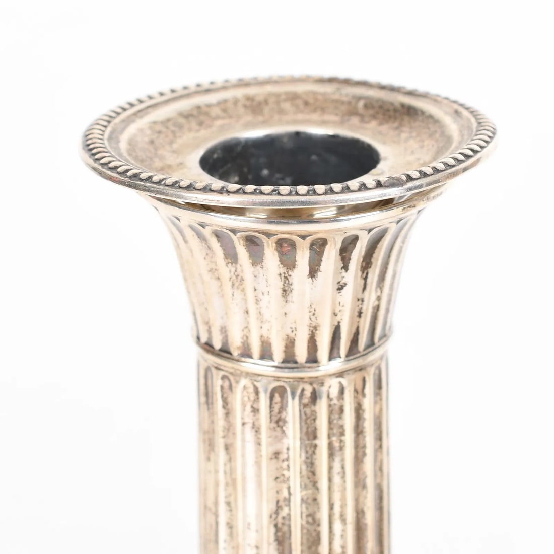 London Sterling Silver Candlesticks, Dated 1896/1897 - 2