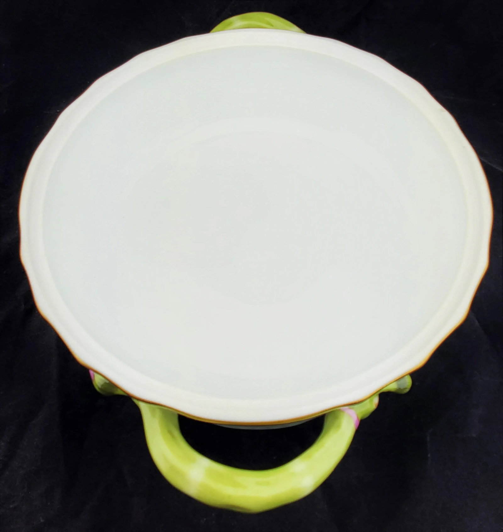 Vintage Herend Hungary Bouquet De Flowers Large Tureen Branch Lid Handle - 8