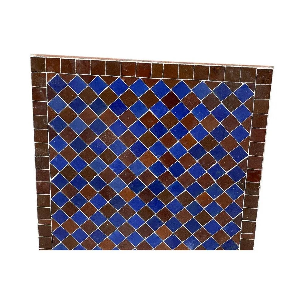 Moroccan Ceramic Tile Rectangle Table Top - 4