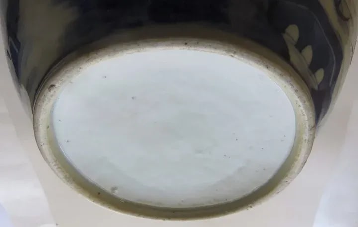 Chinese Export Blue and White Canton Bowl - 9
