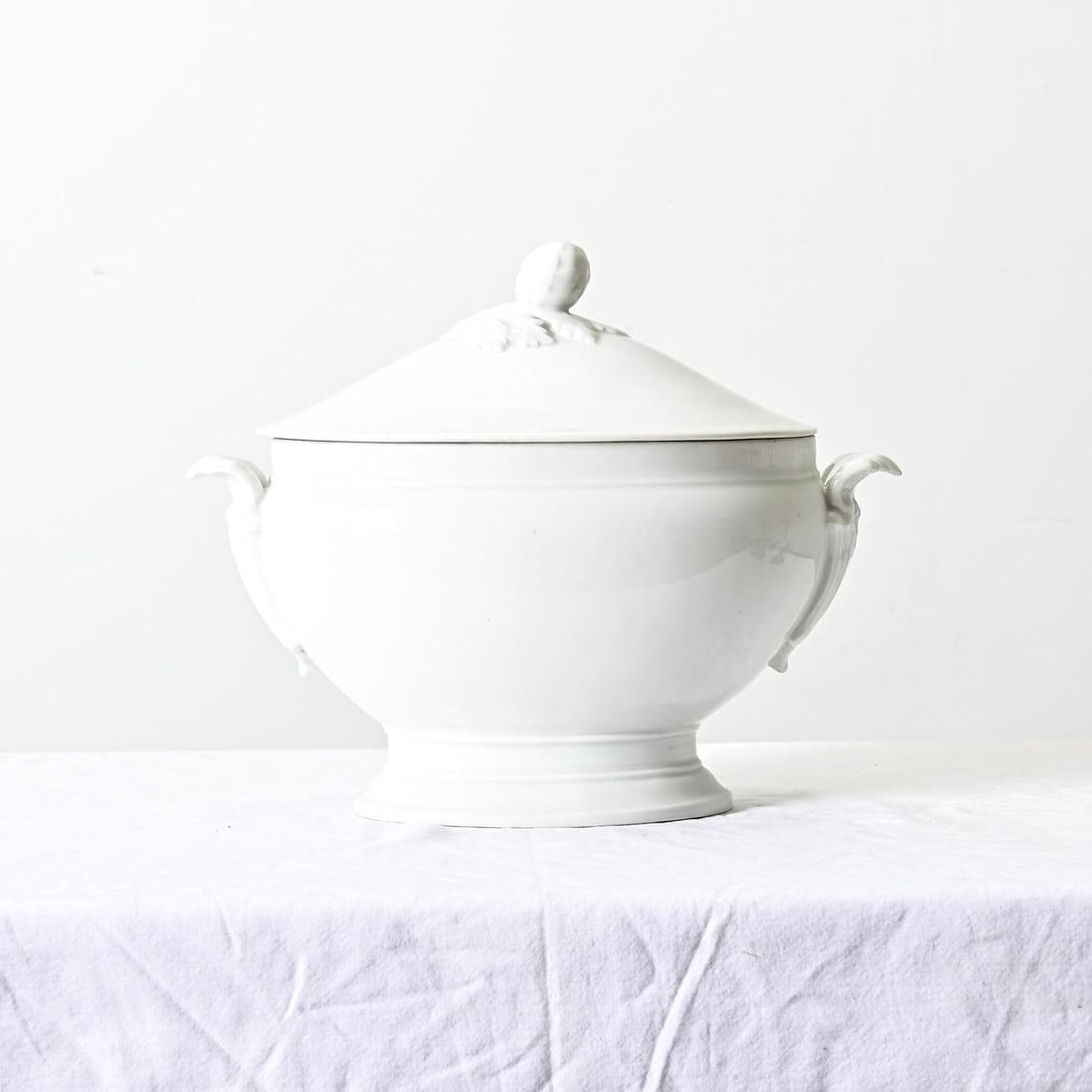 French 19th Century Ironstone Oval Tureen - 2