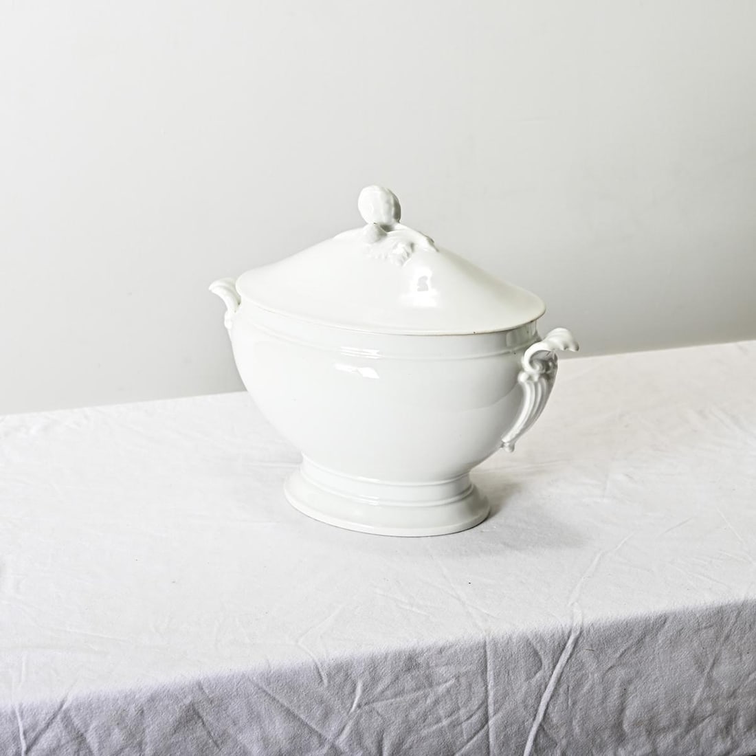 French 19th Century Ironstone Oval Tureen - 6