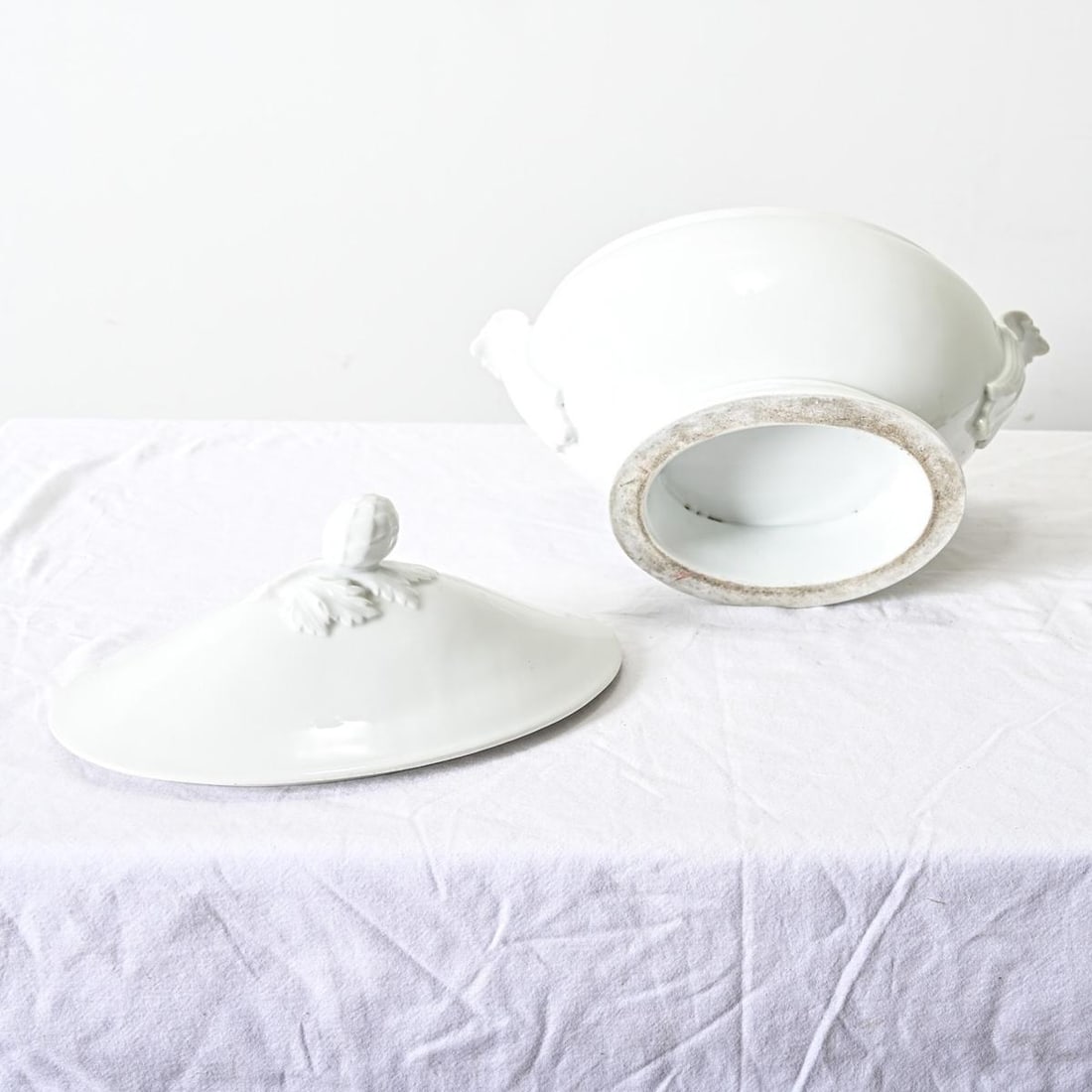 French 19th Century Ironstone Oval Tureen - 8