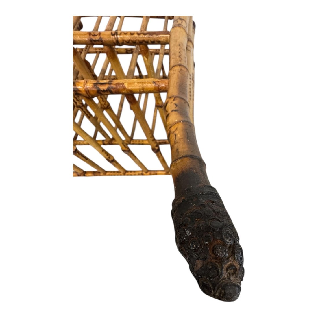 Victorian Aesthetic Movement Faux Bamboo Magazine Stand - 5