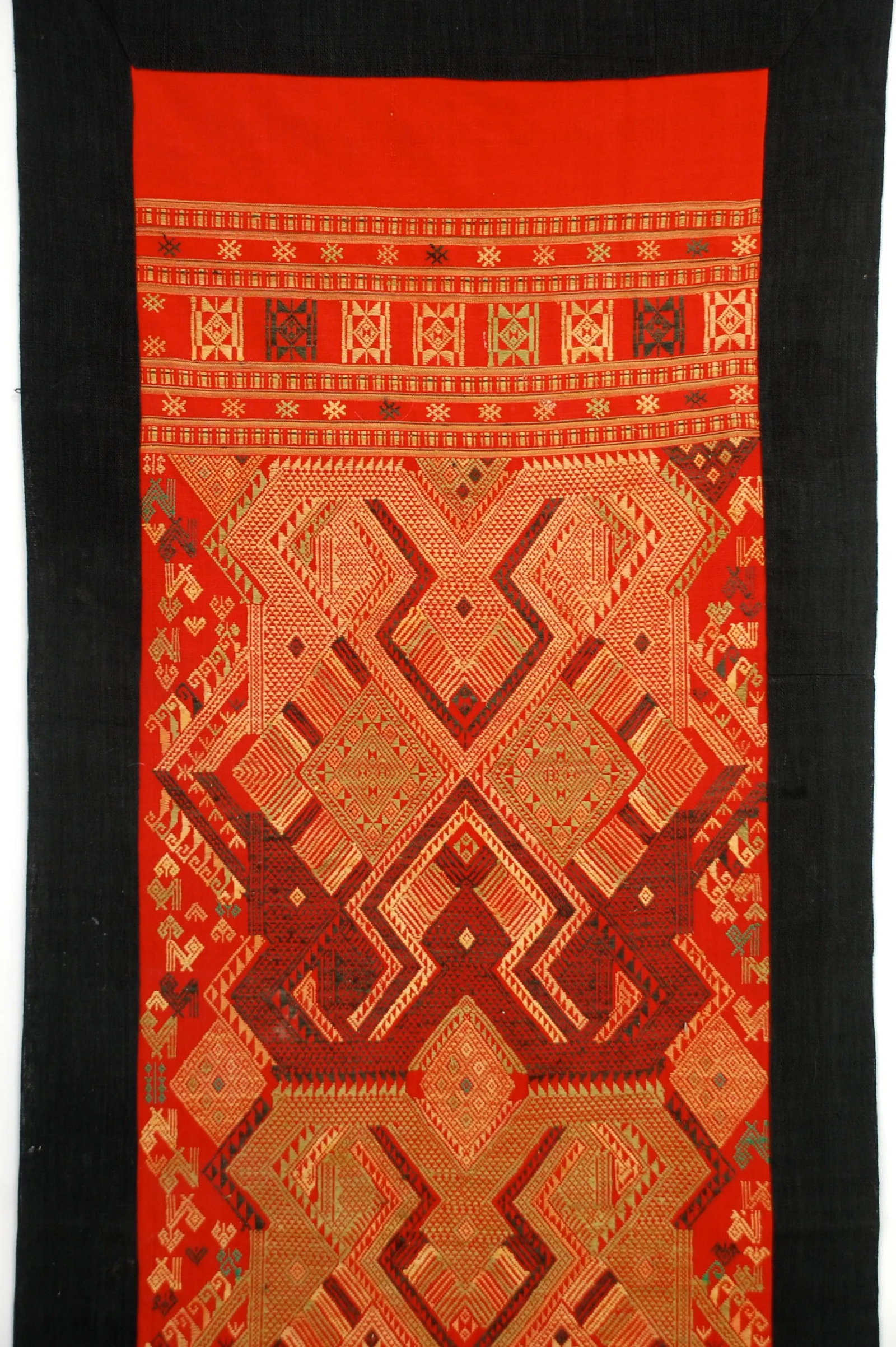 Vintage Laotian Tribal Textile - 3