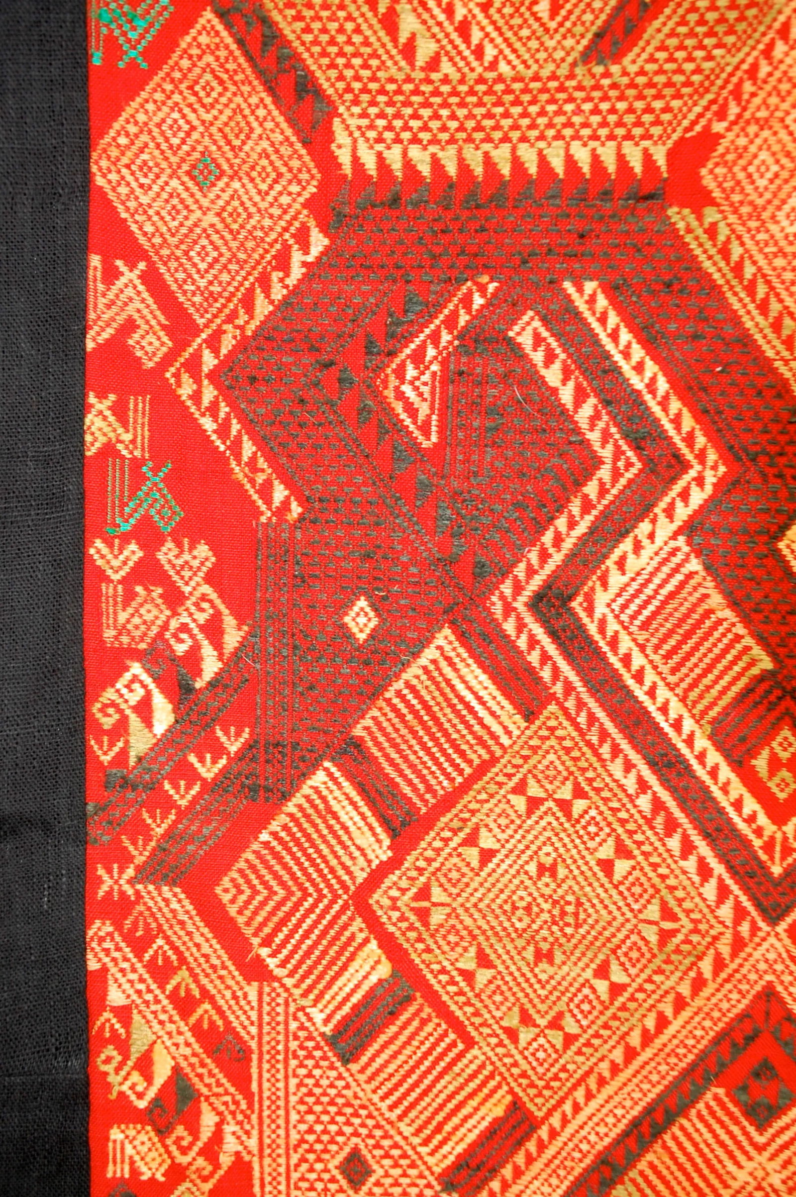 Vintage Laotian Tribal Textile - 4