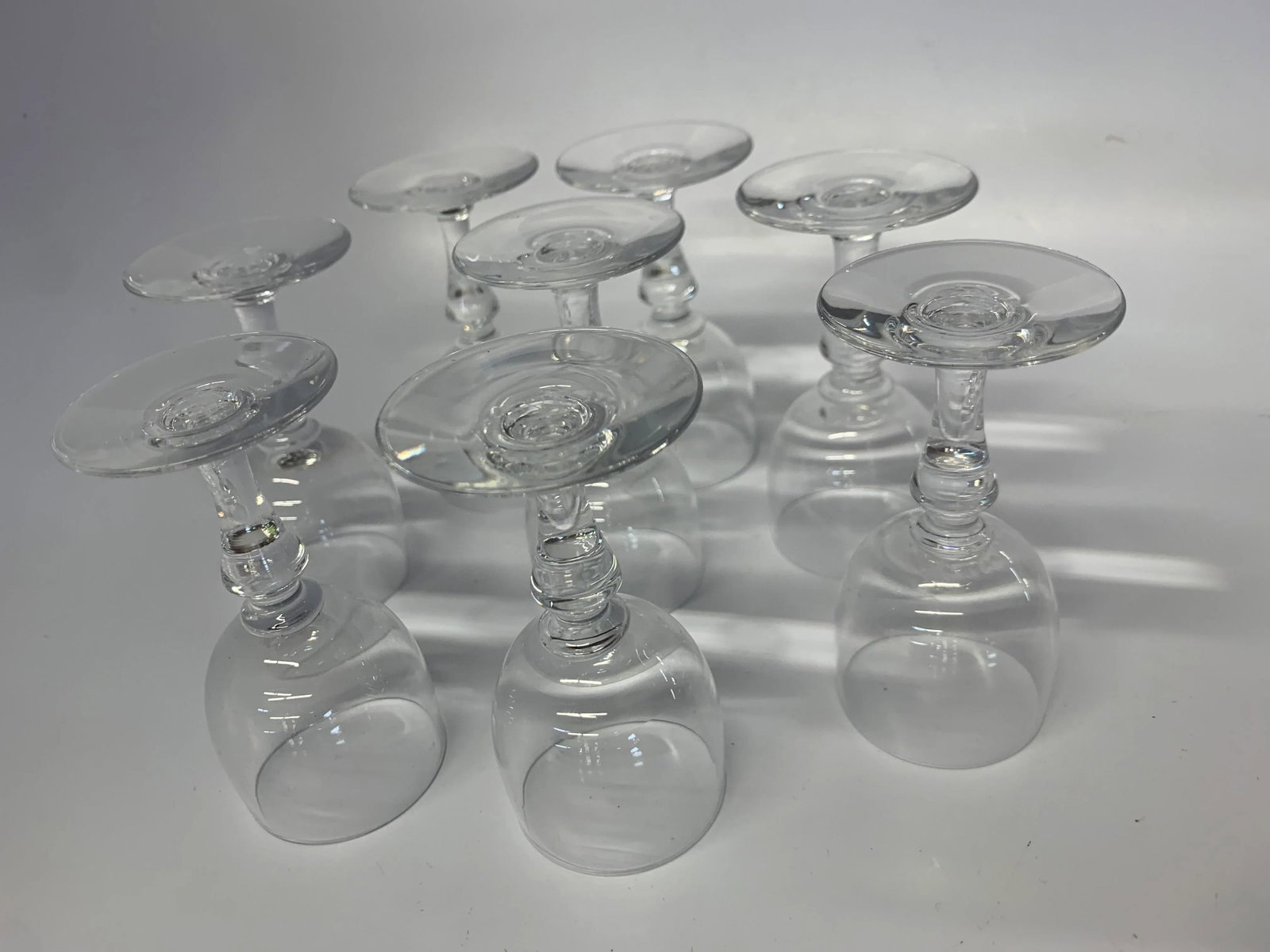 1960s Baccarat Cordial Liquor Shot Glasses - Set of 8 - 4