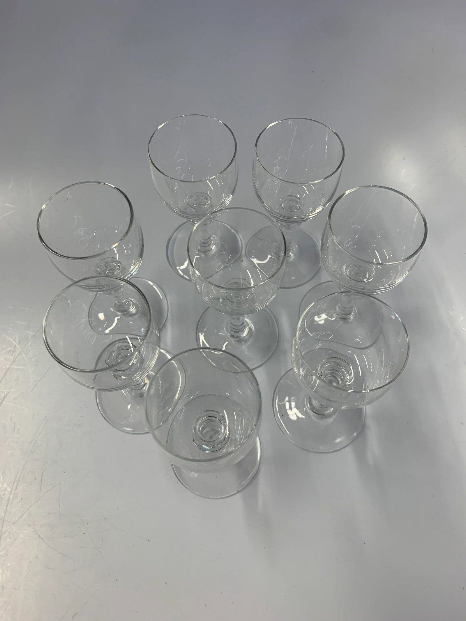 1960s Baccarat Cordial Liquor Shot Glasses - Set of 8 - 6