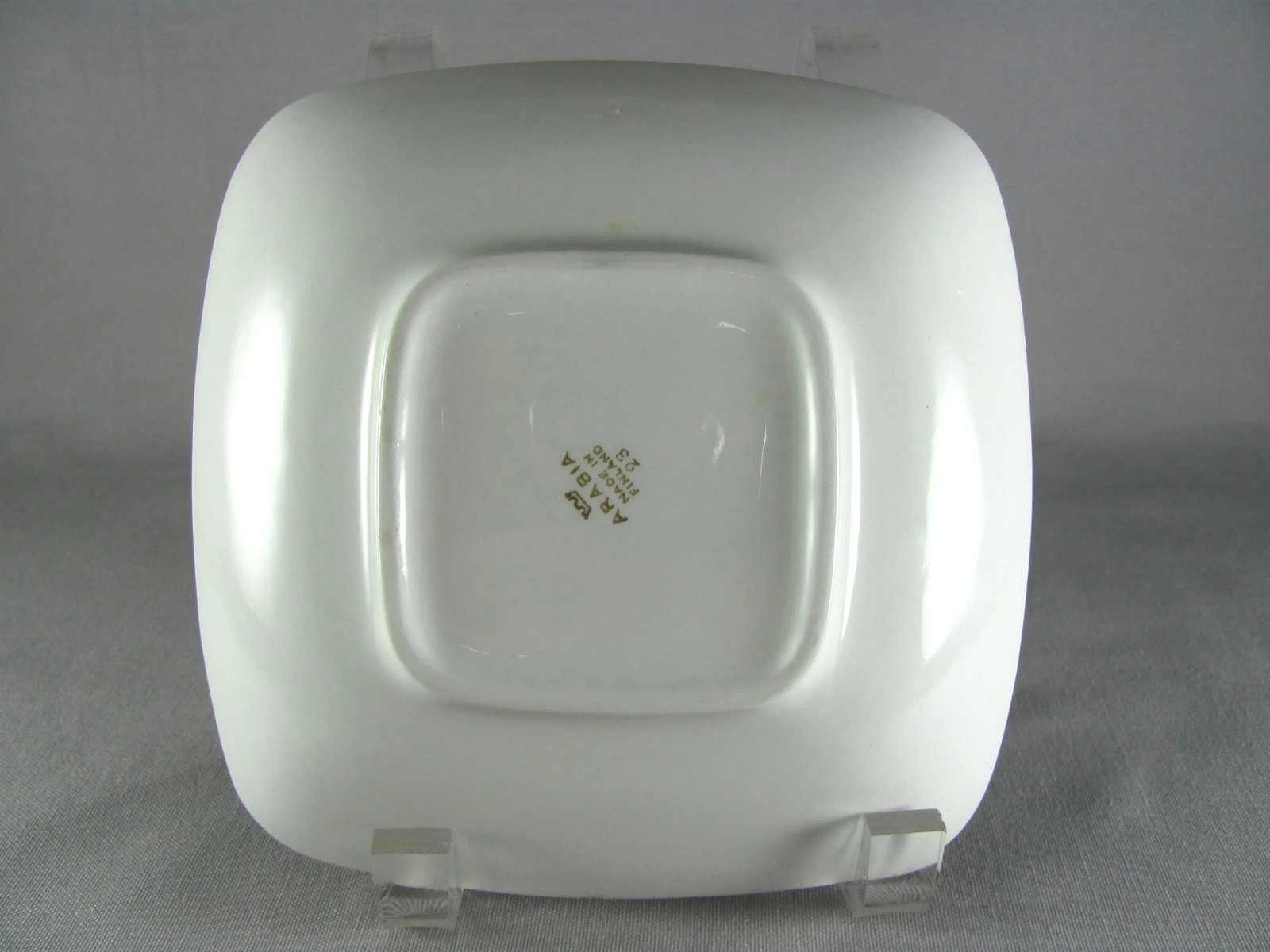 1960s Raija Uosikkinen for Arabia of Finland Kauppatori Appetizer Wall Plate Dish - Set of 4 - 4