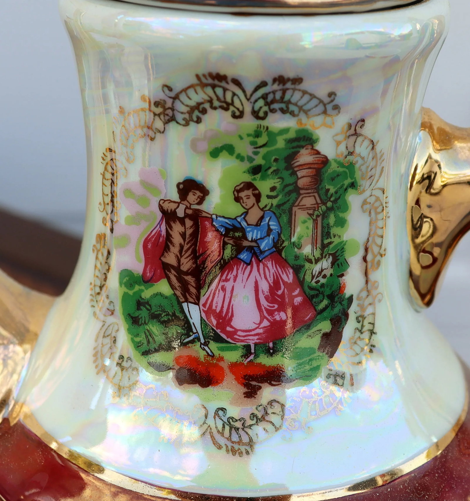 1960s Imperial Chekoslavakia Demitasse Tea Set, 20 Pieces - 4