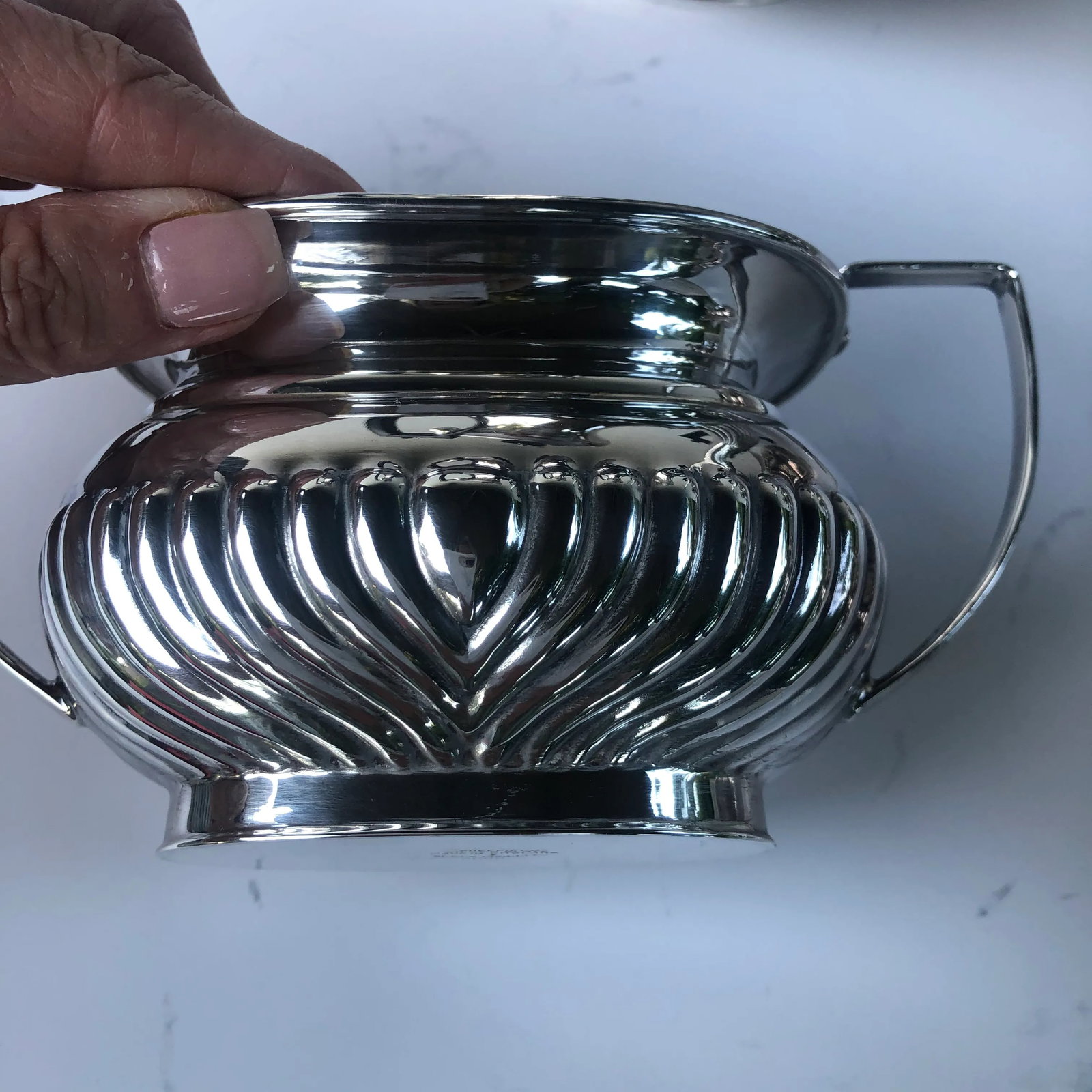 Antique Sheffield Silverplate Tea Set- 4 Pieces - 4