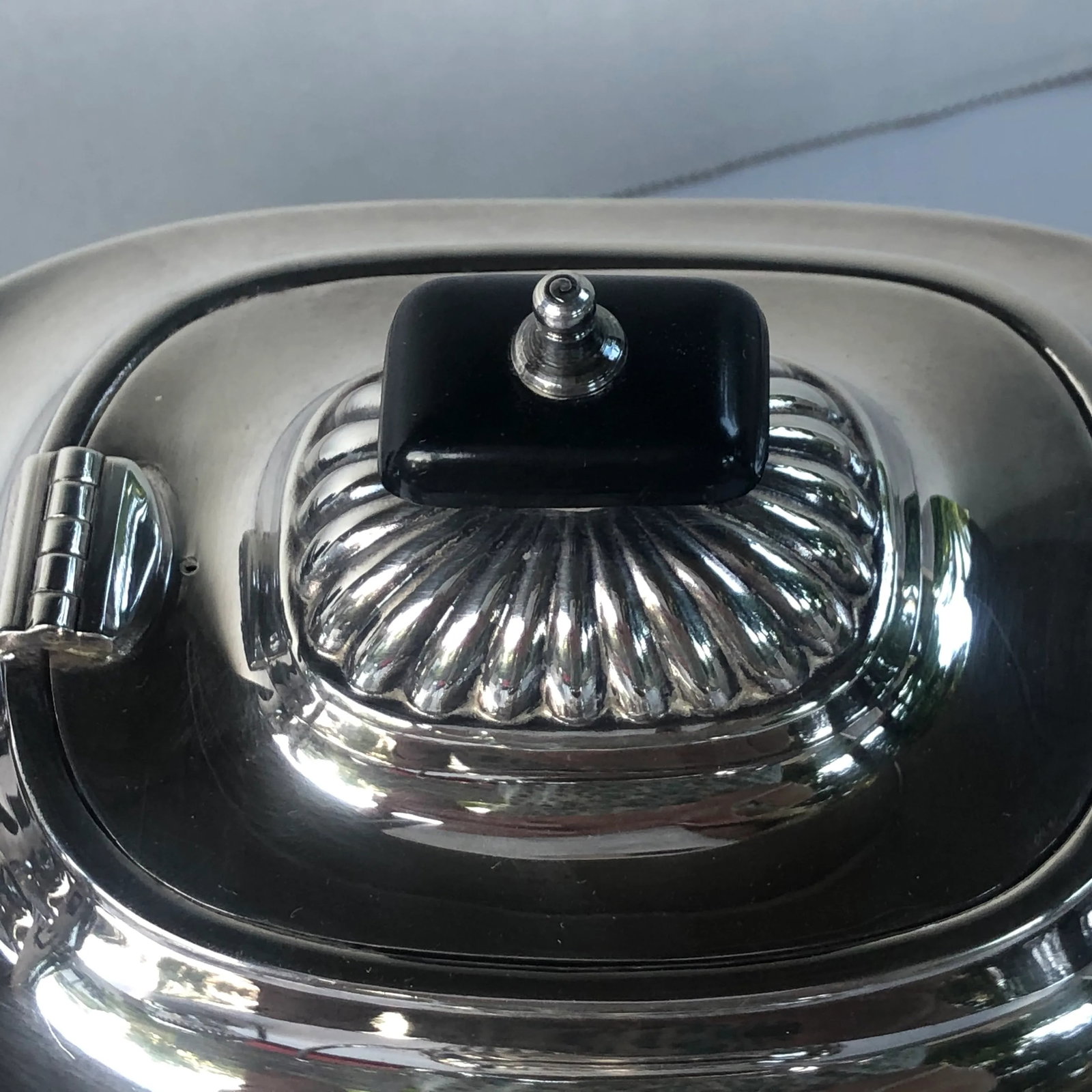 Antique Sheffield Silverplate Tea Set- 4 Pieces - 7