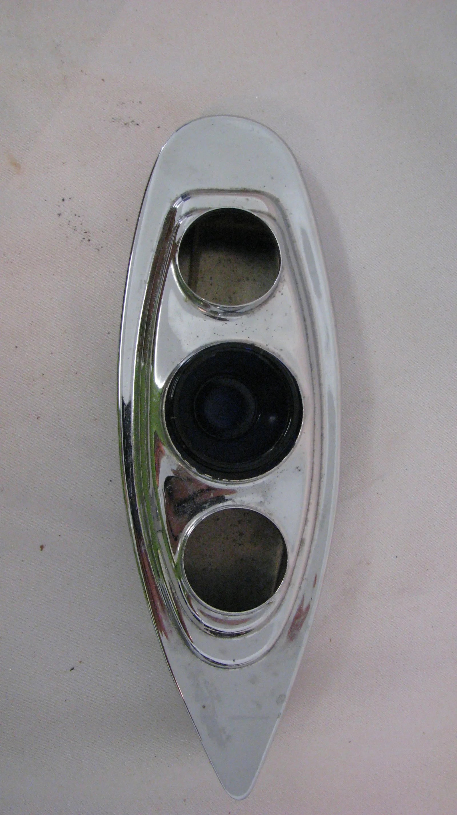 Vintage Mid Century Modern Silver Plate Ship Salt and Pepper Shakers - 3