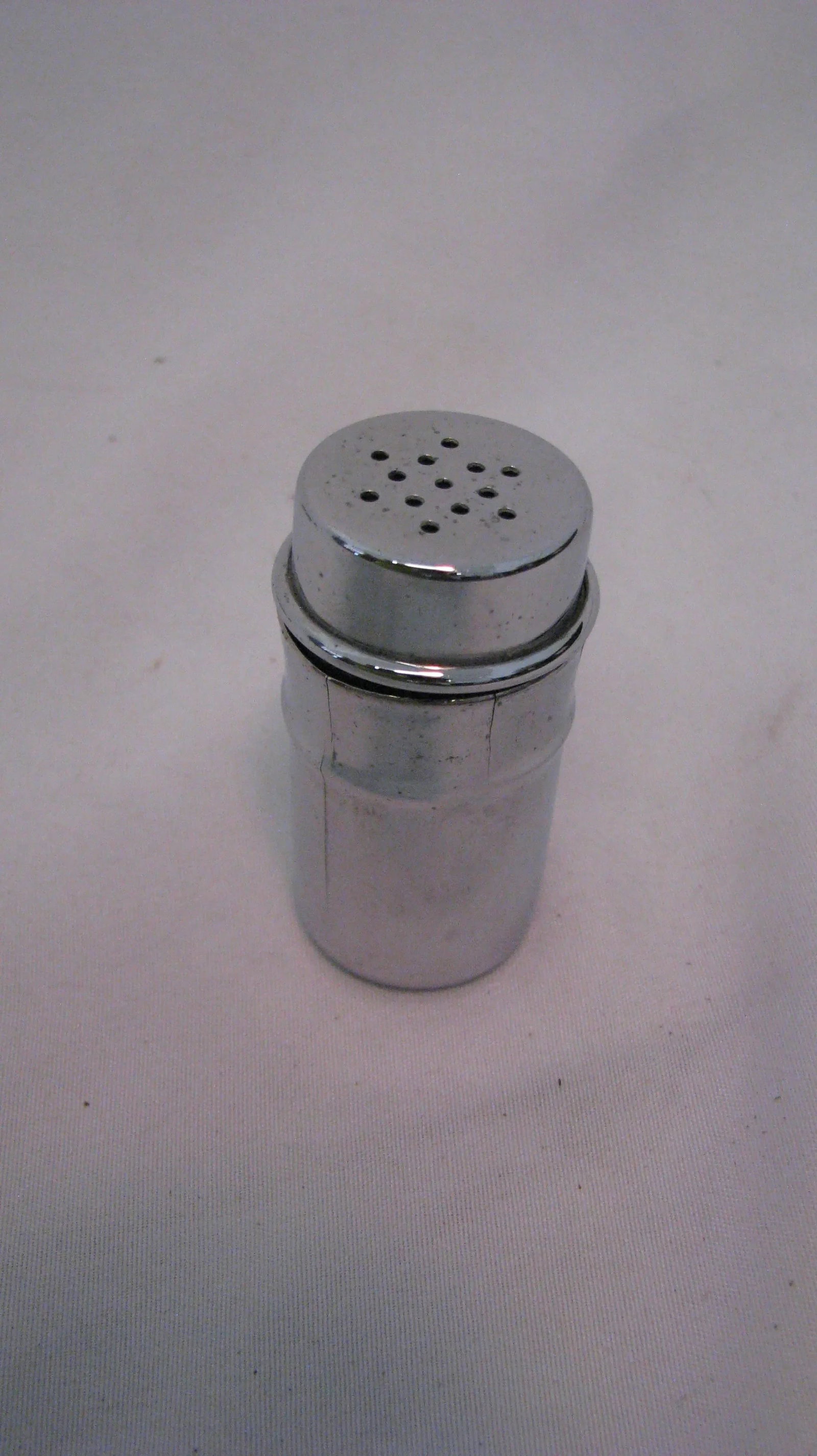 Vintage Mid Century Modern Silver Plate Ship Salt and Pepper Shakers - 4